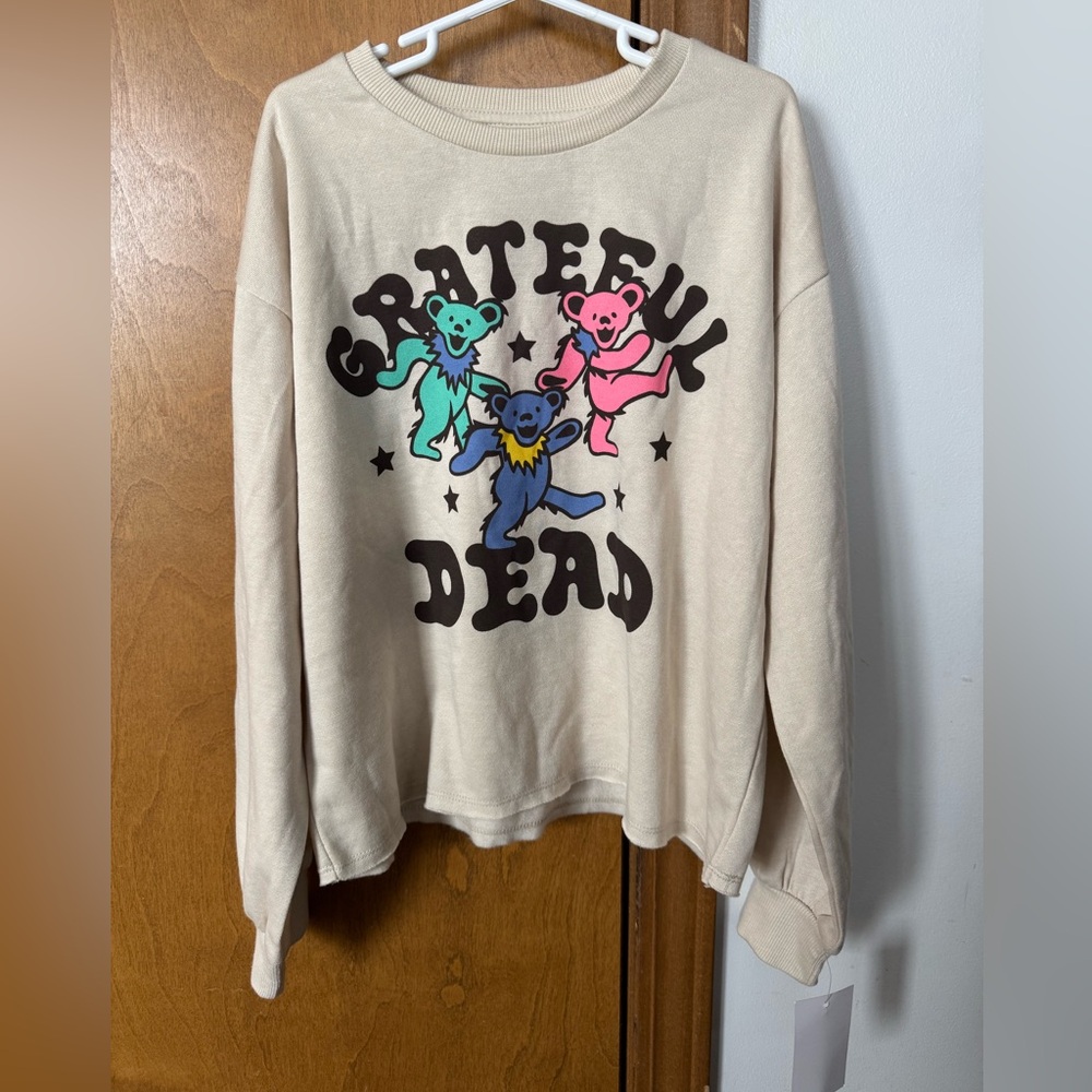 Grateful Dead Beige Sweater